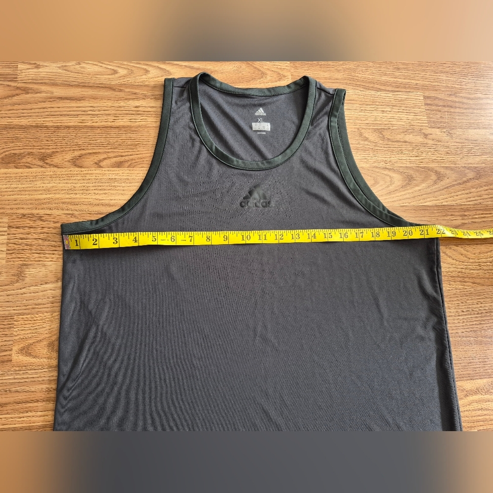 Adidas Men's Grey Tank Top - Picture 5 of 7